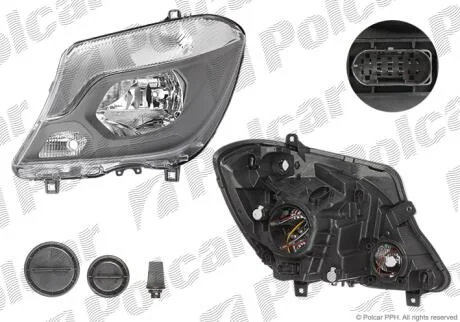 Фара основна Polcar 50N210-E