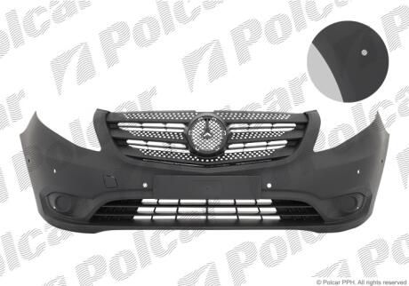 Бампер передний Polcar 50N30722