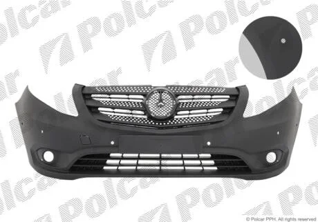 Бампер передний Polcar 50N30723