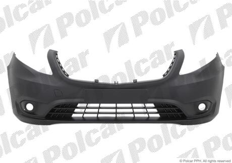 Бампер передний Polcar 50N30725