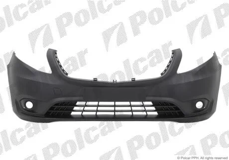 Бампер передний Polcar 50N30725