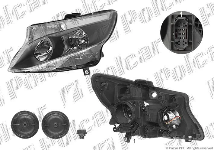 Фара основна Polcar 50N309-E (фото 1)