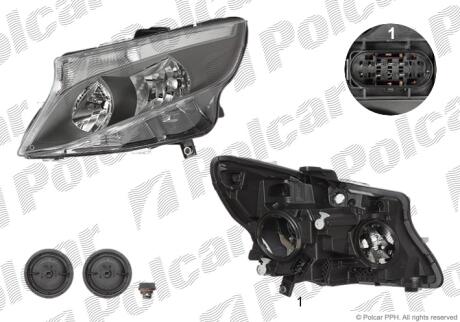 Фара основная Polcar 50N310-H
