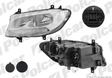 Фара основна Polcar 50N410-X