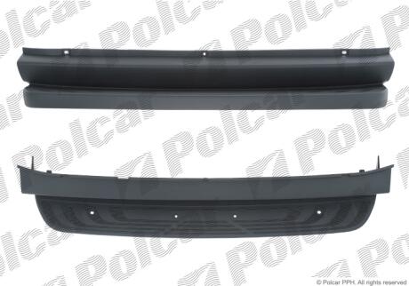 Бампер задній Polcar 50N496-1