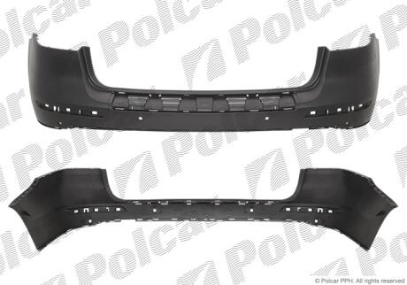Бампер задний Polcar 50T196