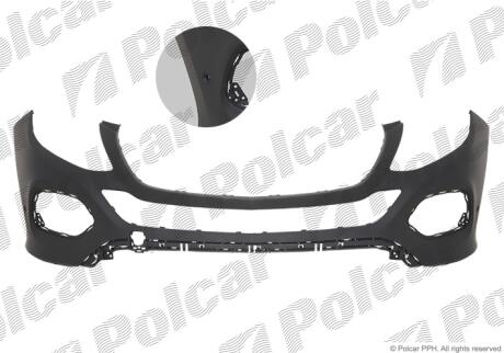 Бампер передній Polcar 50T207-2