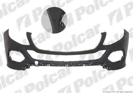 Бампер передний Polcar 50T207-2
