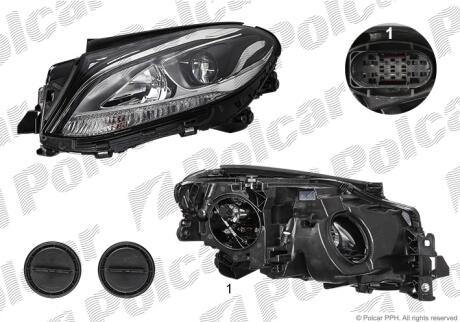 Фара основная Polcar 50T210-U