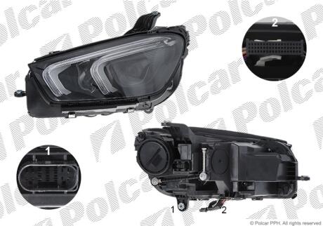 Фара основна Polcar 50T309-E
