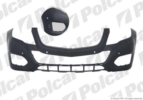Бампер передній Polcar 50X107