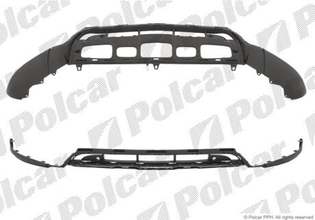Бампер передний Polcar 50X207-5
