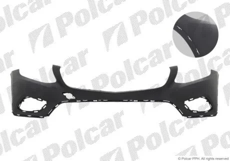 Бампер передній Polcar 50X207
