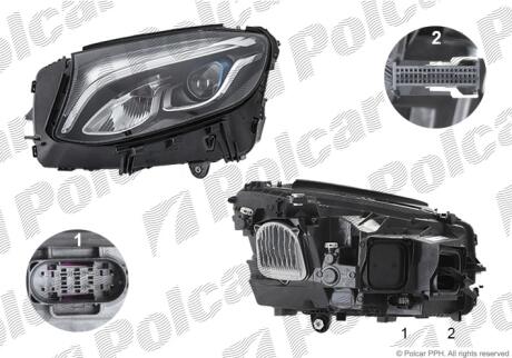 Фара основная Polcar 50X2102Z