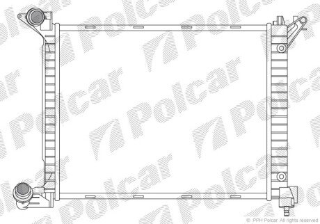 Радіатори охолодження Polcar 510108-4