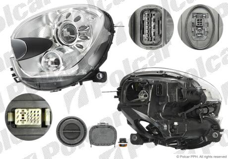 Фара основная Polcar 5103103U