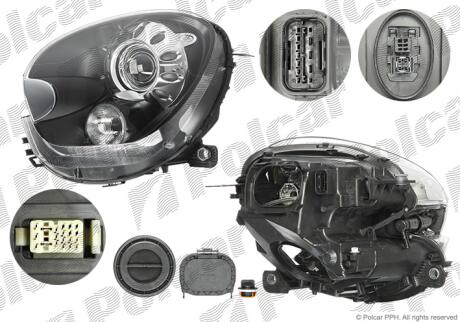 Фара основная Polcar 5103105U