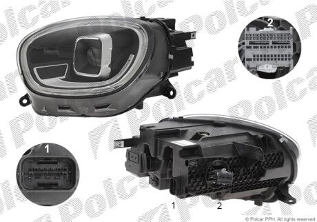 Фара основна Polcar 51L1101U