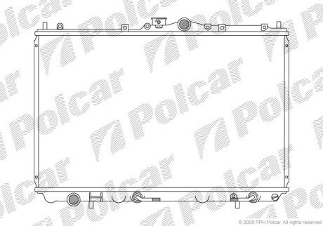 Радіатори охолодження Polcar 521008-2