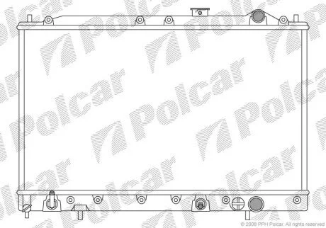 Радиаторы охлаждения Polcar 521608-3