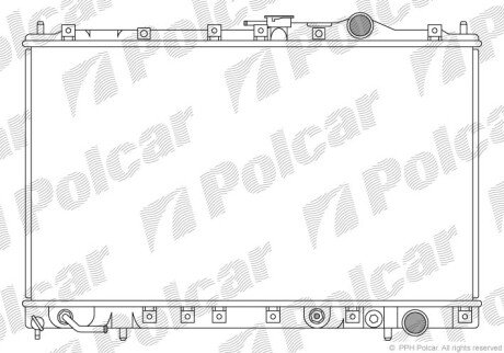 Радіатори охолодження Polcar 523008-4