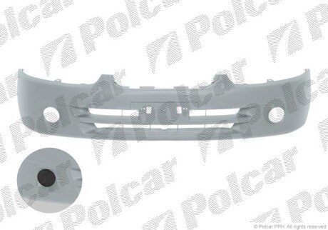 Бампер передній Polcar 52400713