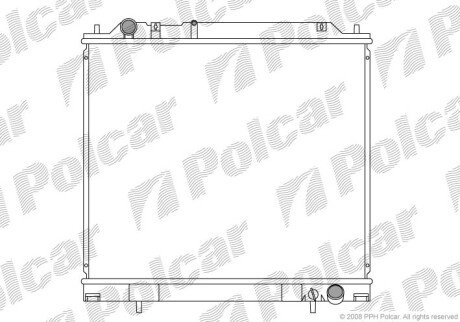 Радіатори охолодження Polcar 525008-1