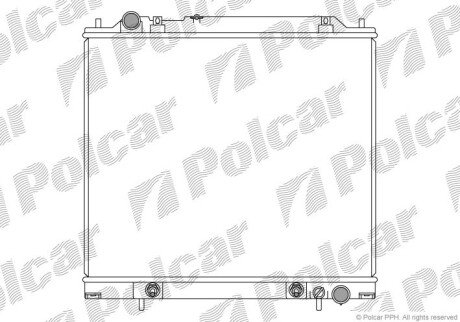 Радіатори охолодження Polcar 525008-3