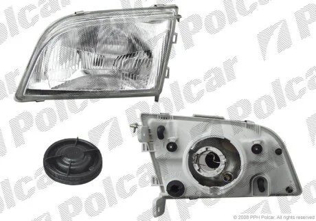 Фара основная правая H4 Polcar 526010-E
