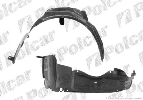 Підкрилок правий Polcar 5260FP-1