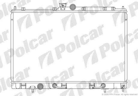 Радіатори охолодження Polcar 526508-1