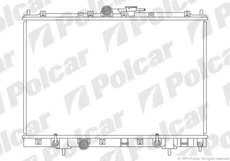 Радіатори охолодження Polcar 526908-2