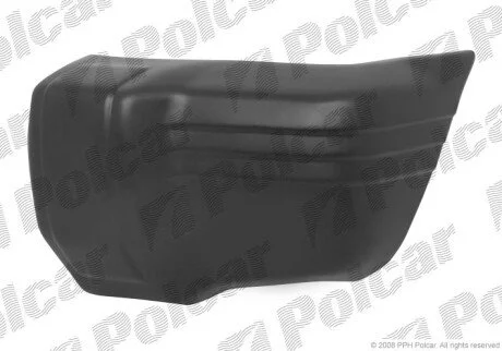 Угол бампера правый Polcar 527218