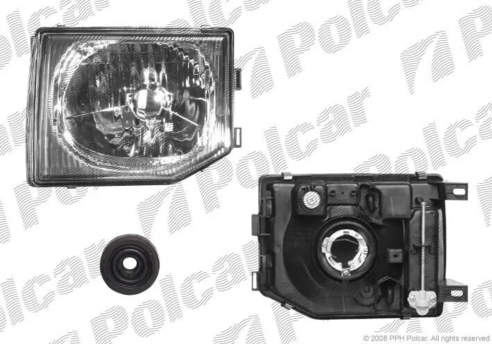 Фара основная левая H4 Polcar 527309-E (фото 1)