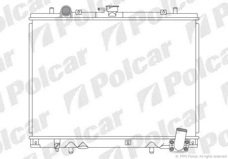 Радіатори охолодження Polcar 527708-1
