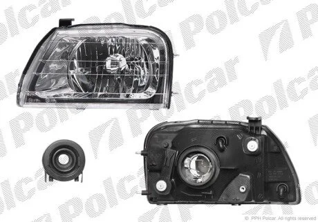 Фара основна права H4 Polcar 5277101E