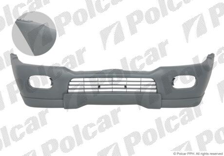 Бампер передний Polcar 528607-1