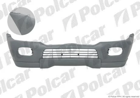 Бампер передний Polcar 528607-1