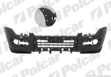 Бампер передний Polcar 528707-2