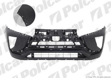 Бампер передний Polcar 52L107-2