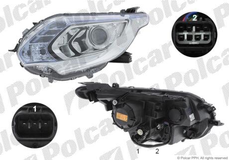 Фара основная Polcar 52P1093E