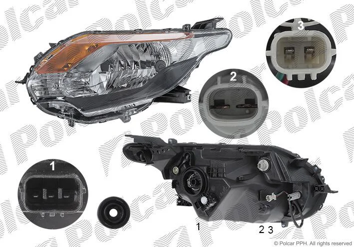 Фара основна Polcar 52P1106E (фото 1)