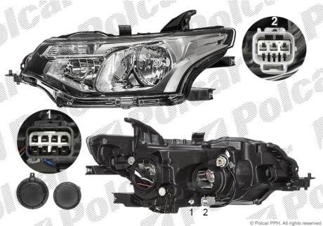 Фара основная Polcar 52X1090E