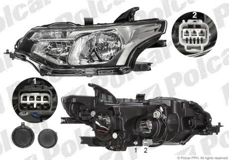Фара основна Polcar 52X1090E