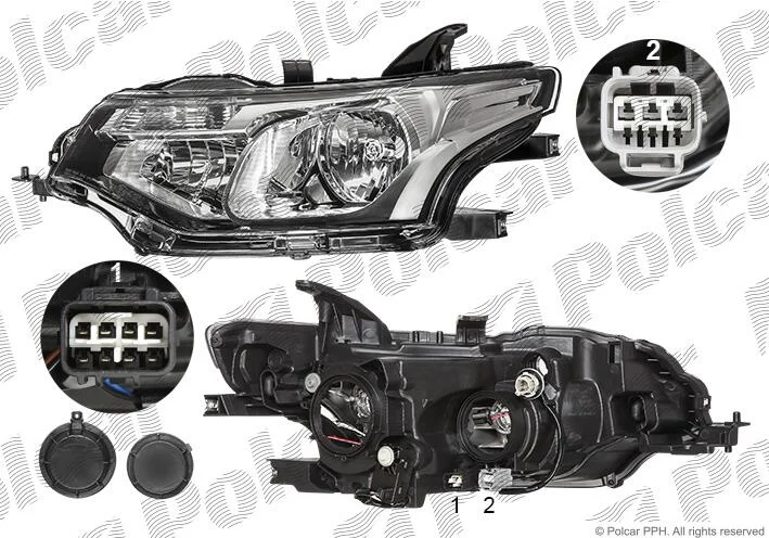 Фара основная Polcar 52X1100E (фото 1)