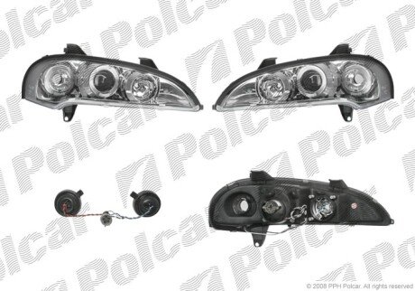 Фара основная правая, левая H1 Polcar 550109CE