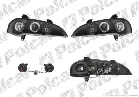 Фара основная правая, левая H1 Polcar 550109DE