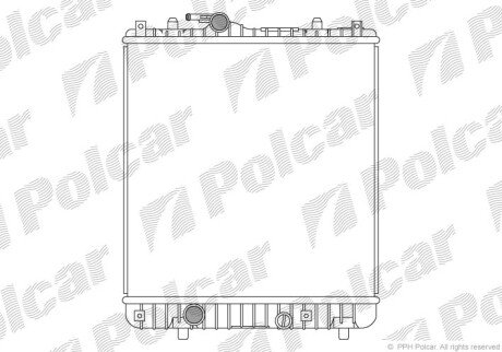 Радиаторы охлаждения Polcar 550308-2