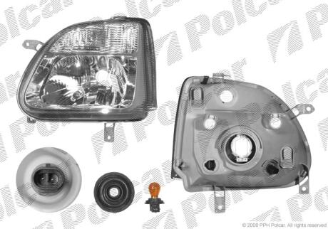 Фара основная правая H4 Polcar 5503104E