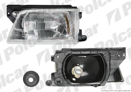 Фара основная правая H4, W5W Polcar 5505105E